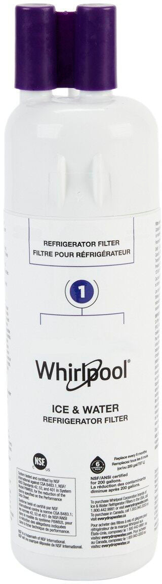 Whirlpool Refrigerator Water Filter 1 - WHR1RXD1, Single-Pack - White_2