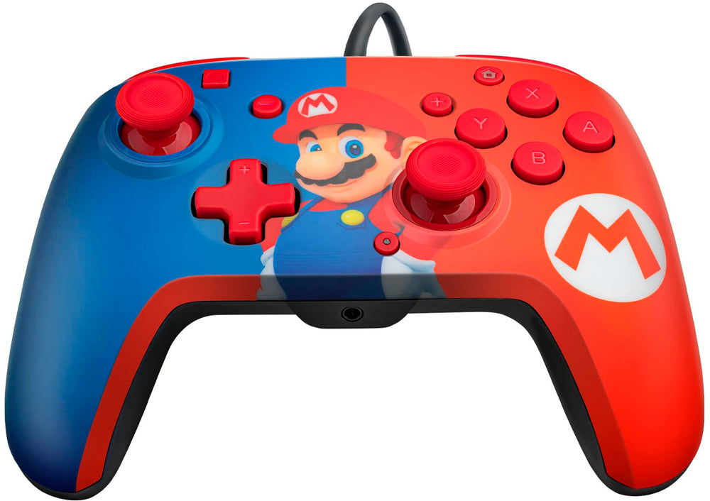 PDP - REMATCH Wired Controller: Power Pose Mario for Nintendo Switch, Nintendo Switch - OLED Model_1