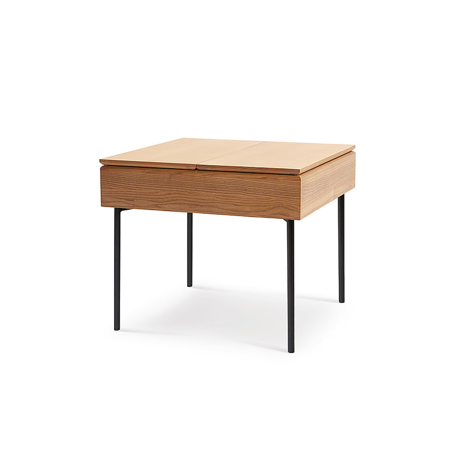 Burrow - Carta Hardwood Side Table - Oak_0