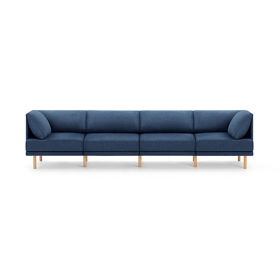 Burrow - Contemporary Range 4-Seat Sofa - Navy Blue_0