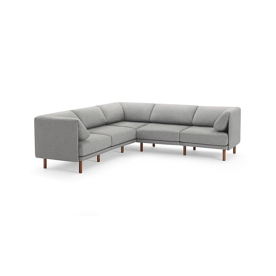 Burrow - Contemporary Range 5-Seat Sectional - Stone Gray_0