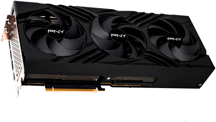 PNY - NVIDIA GeForce RTX 4090 24GB GDDR6X PCI Express 4.0 Graphics Card with Triple Fan and DLSS 3 - Black_8