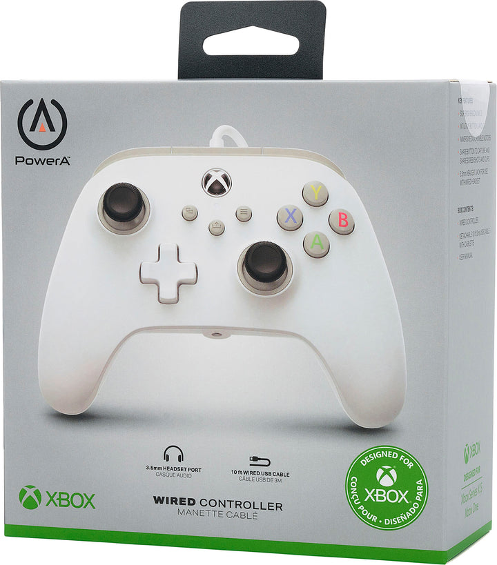 PowerA - Wired Controller for Xbox Series X|S - White_5