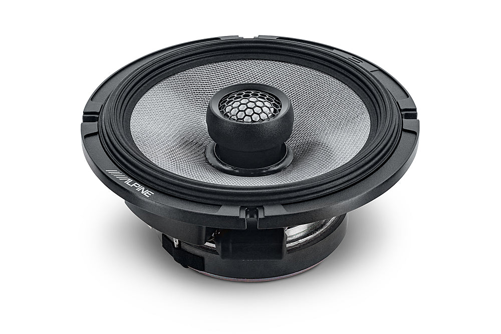 Alpine - R-Series 6.5" 2-Way Hi-Resolution Coax Car Speakers with Glass Fiber Reinforced Cone (Pair) - Black_1