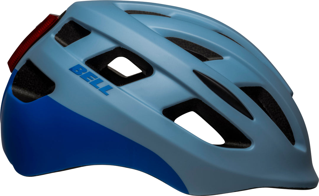 Bell - Nixon Youth Commuter Hybrid Bike Helmet - Blue-Grey Halftone_1