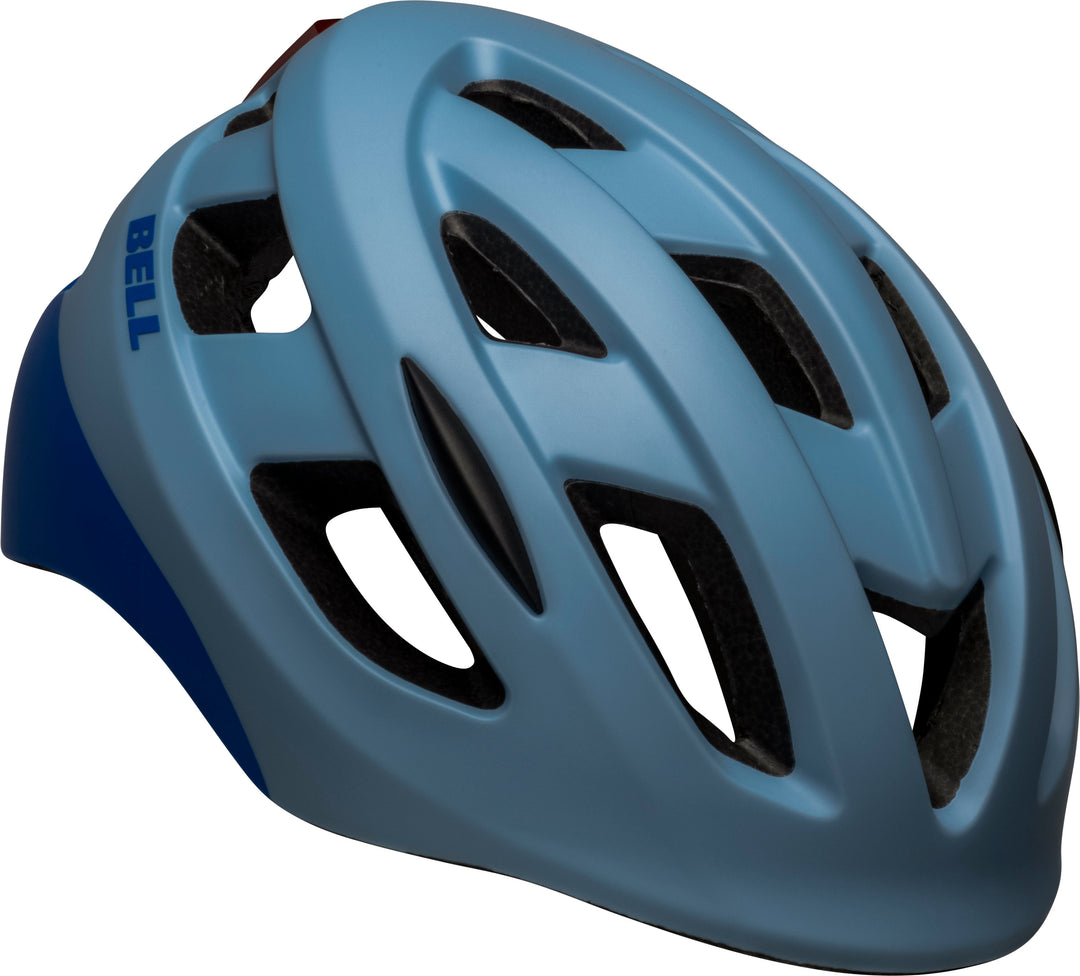 Bell - Nixon Youth Commuter Hybrid Bike Helmet - Blue-Grey Halftone_0