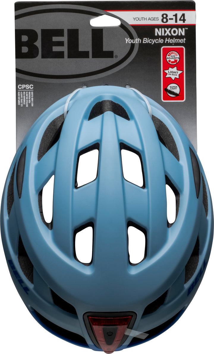 Bell - Nixon Youth Commuter Hybrid Bike Helmet - Blue-Grey Halftone_3