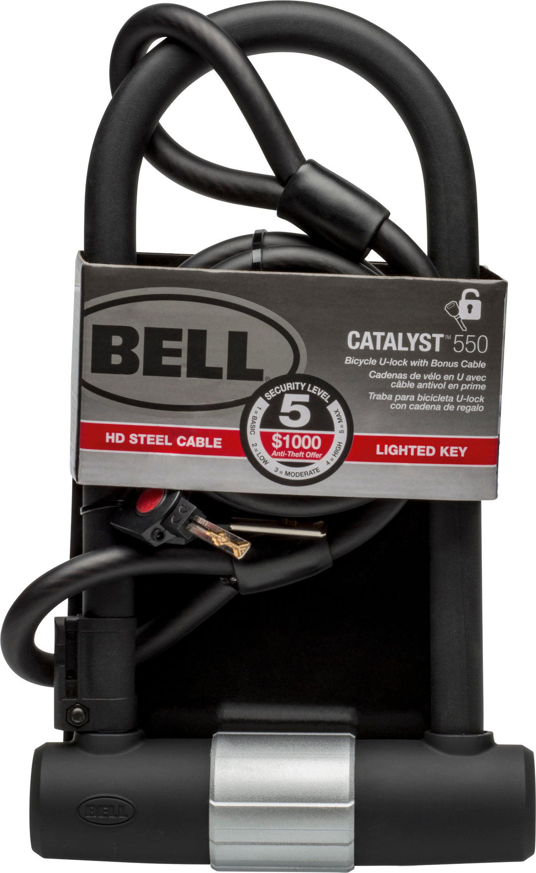 Bell - Catalyst 550 U-Lock - Black_1
