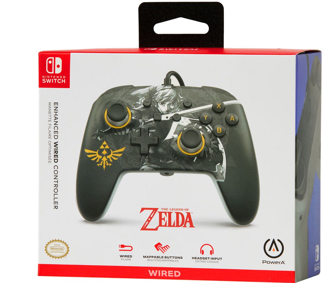 PowerA - Enhanced Wired Controller for Nintendo Switch - Battle-Ready Link_7