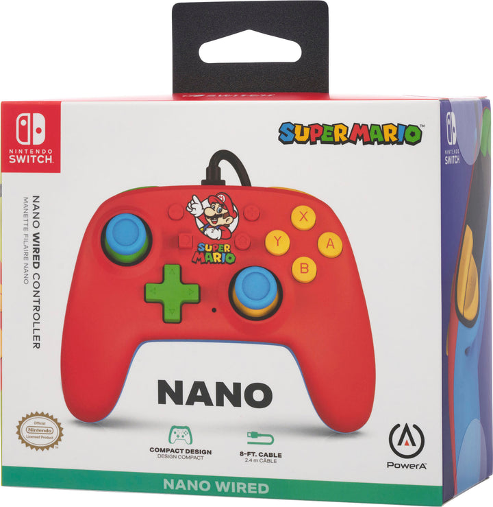 PowerA - Nano Wired Controller for Nintendo Switch - Mario Medley_6