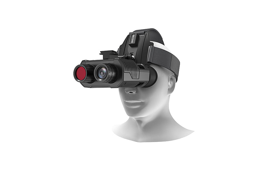 Rexing - B1H 3D 10 x 25 Night Vision Binoculars - Black_0