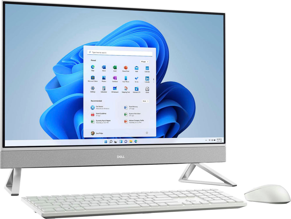 Dell - Inspiron 27" Touch screen All-In-One Desktop - 13th Gen Intel Core i7 - 16GB Memory - 1TB SSD - White_1