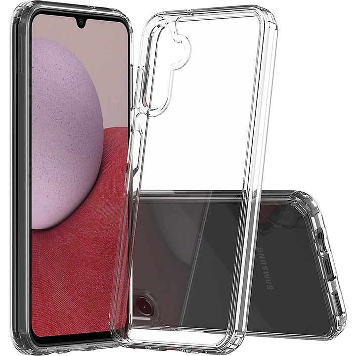 SaharaCase - Hybrid-Flex Hard Shell Series Case for Samsung Galaxy A14 5G - Clear_1