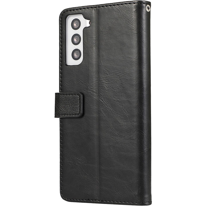 SaharaCase - Folio Wallet Case for Samsung Galaxy S23 - Black_0