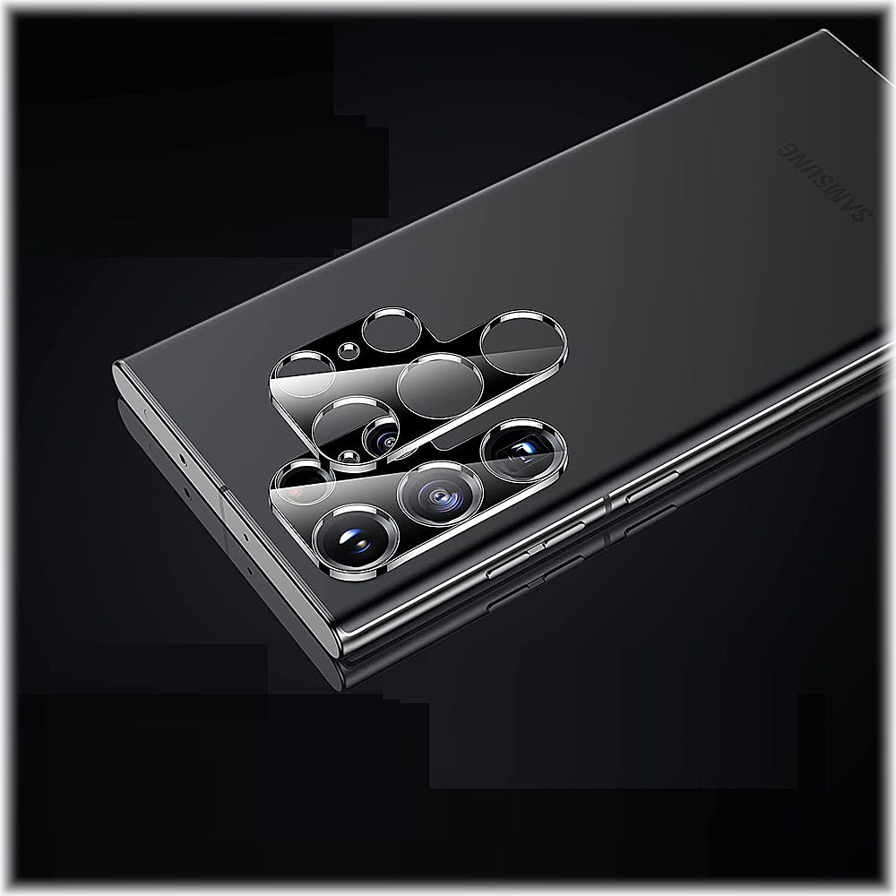 SaharaCase - ZeroDamage Camera Lens Protector for Samsung Galaxy S23 Ultra (2-Pack) - Black_3