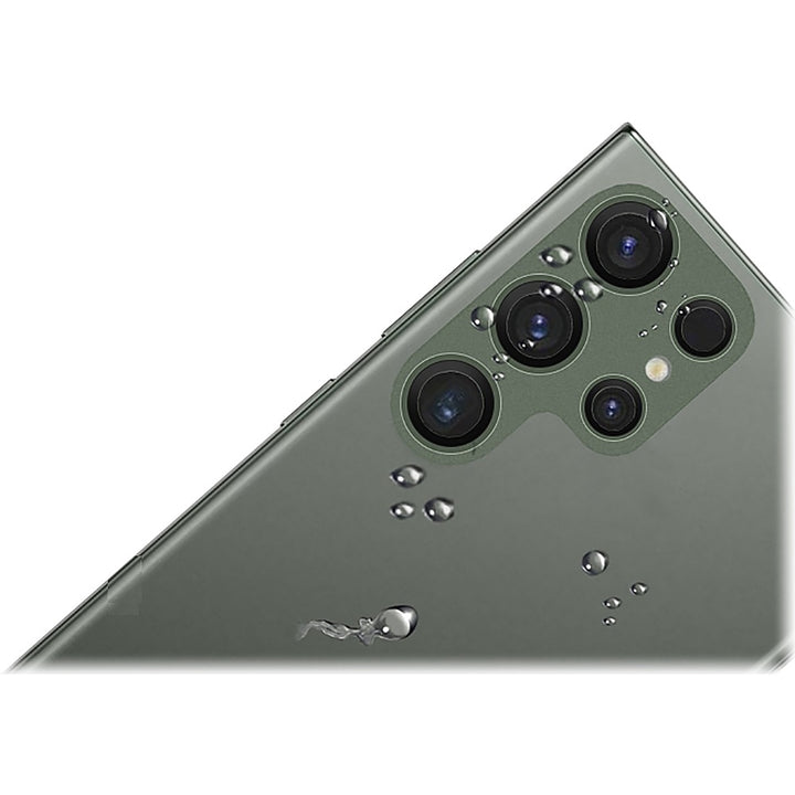 SaharaCase - ZeroDamage Camera Lens Protector for Samsung Galaxy S23 Ultra (2-Pack) - Green_2