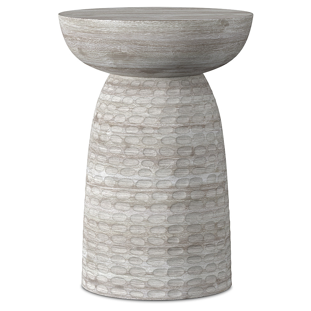 Simpli Home - Boyd Wooden Accent Table - White Wash_1