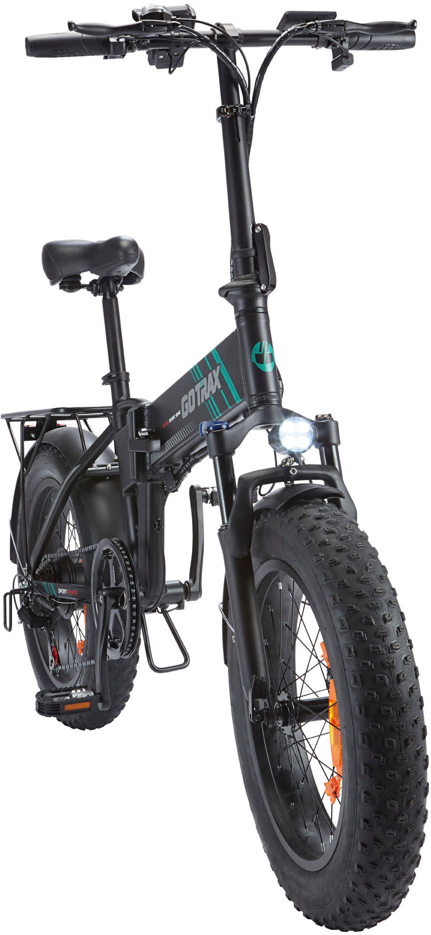 GoTrax - Z4 Pro Foldable Ebike w/ up to 50 mile Max Operating Range and 20 MPH Max Speed - Black_18