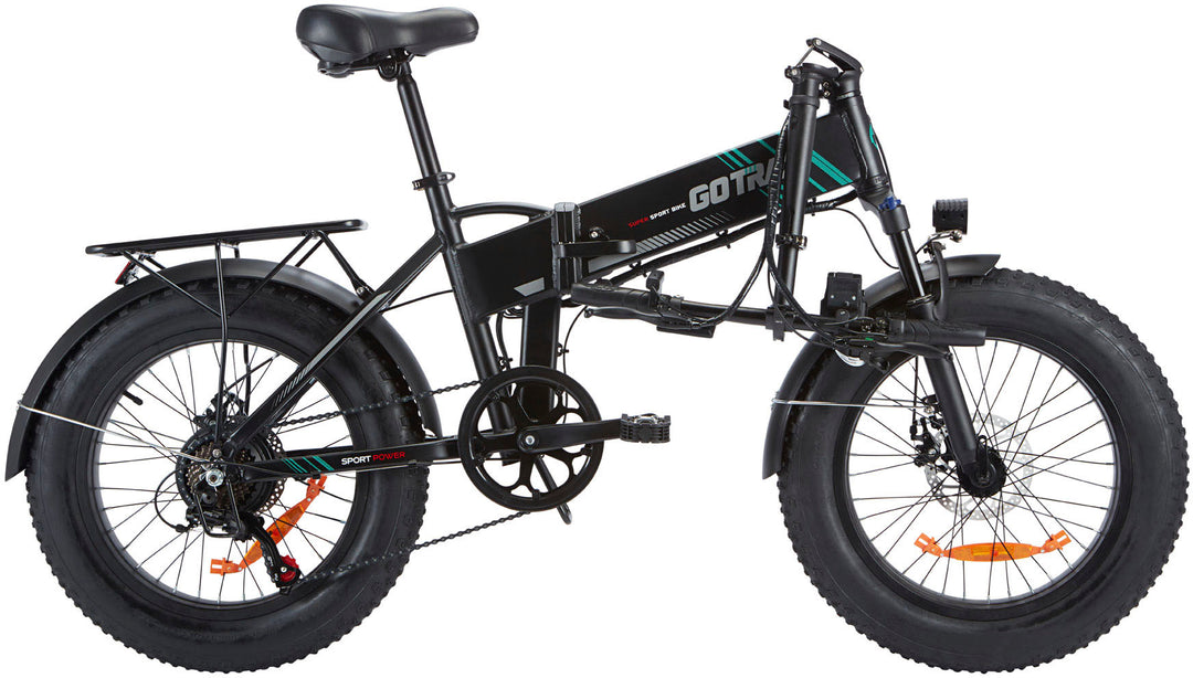 GoTrax - Z4 Pro Foldable Ebike w/ up to 50 mile Max Operating Range and 20 MPH Max Speed - Black_17