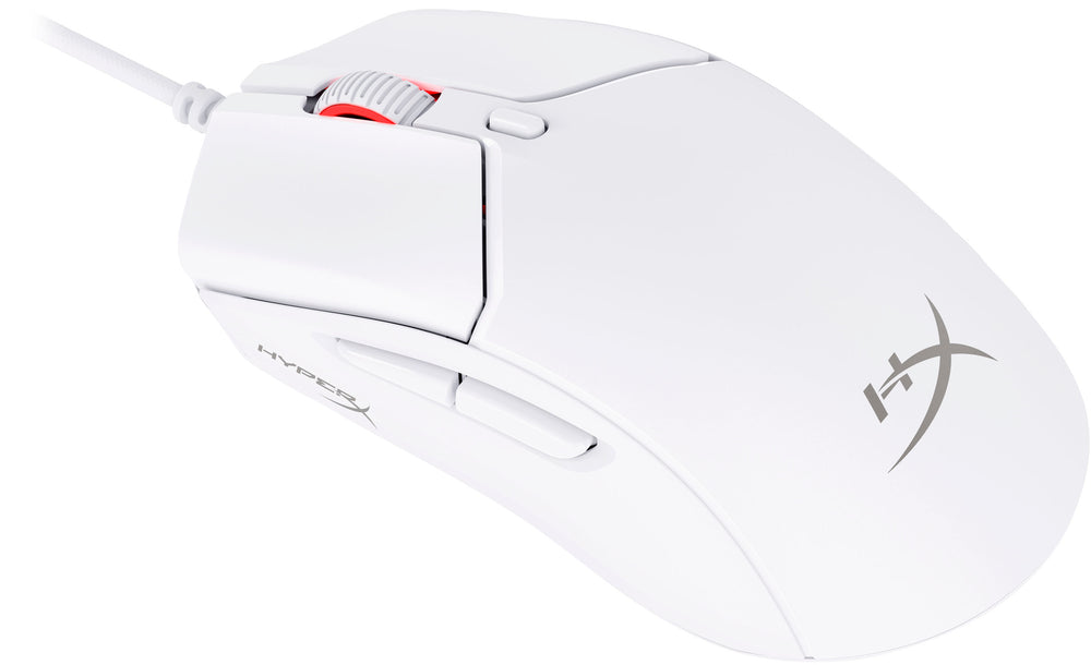 HyperX - Pulsefire Haste 2 Lightweight Wired Optical Gaming Mouse with RGB Lighting - White_1