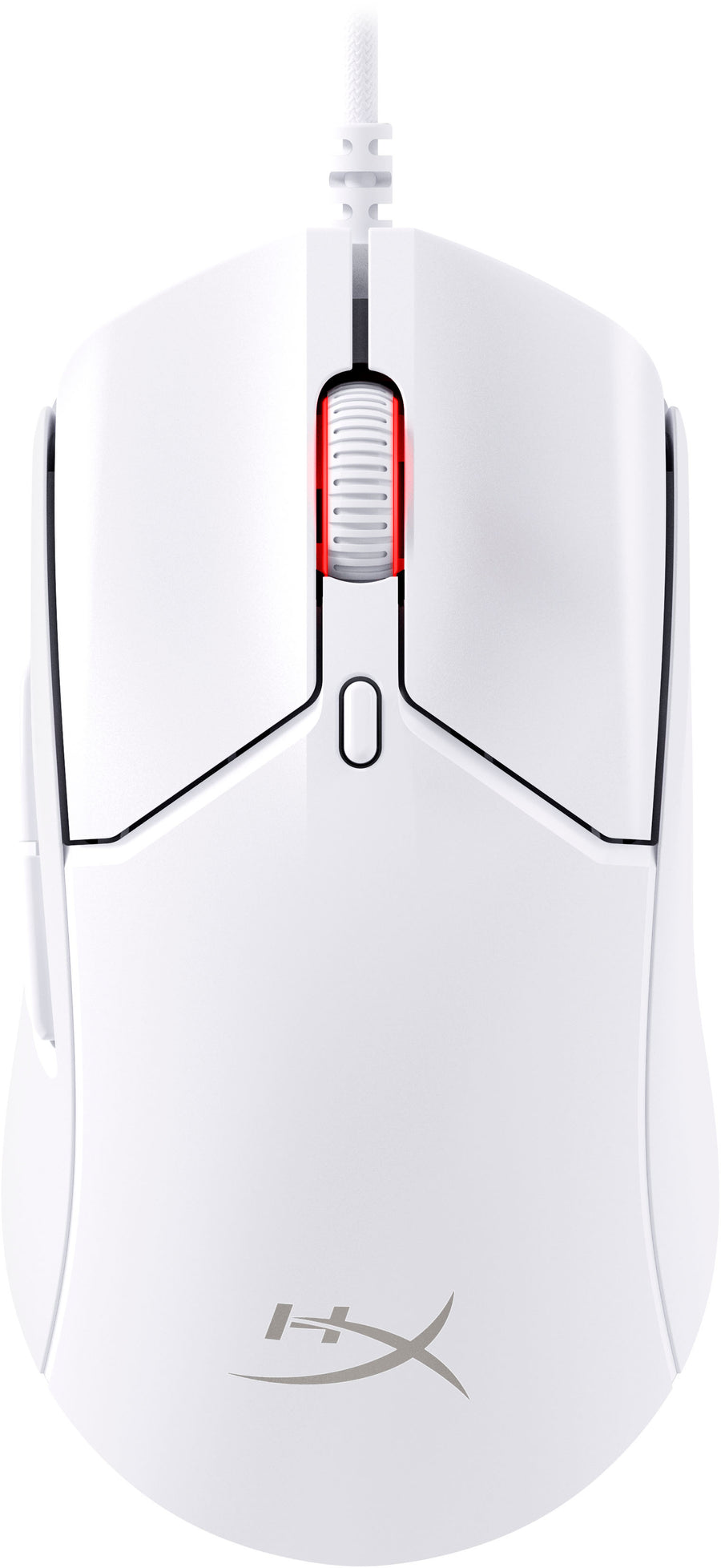 HyperX - Pulsefire Haste 2 Lightweight Wired Optical Gaming Mouse with RGB Lighting - White_0