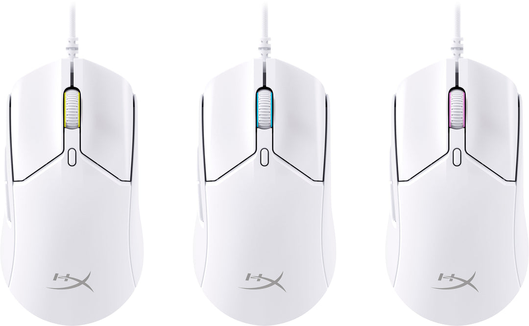 HyperX - Pulsefire Haste 2 Lightweight Wired Optical Gaming Mouse with RGB Lighting - White_7