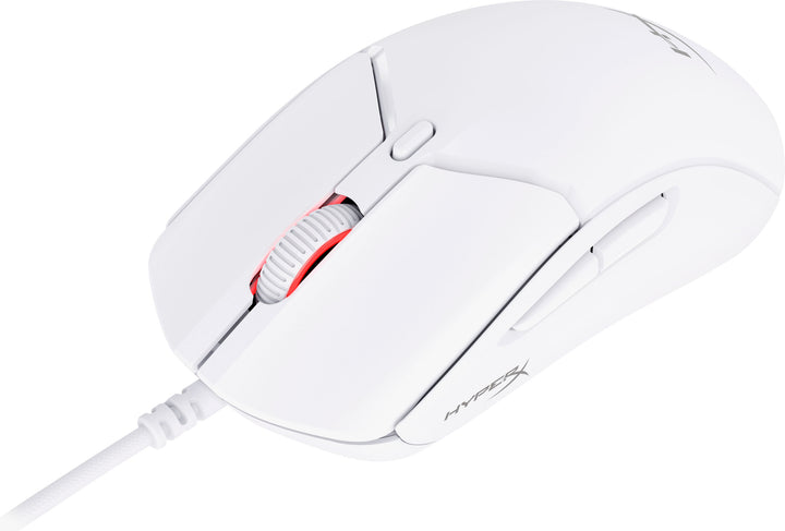 HyperX - Pulsefire Haste 2 Lightweight Wired Optical Gaming Mouse with RGB Lighting - White_2