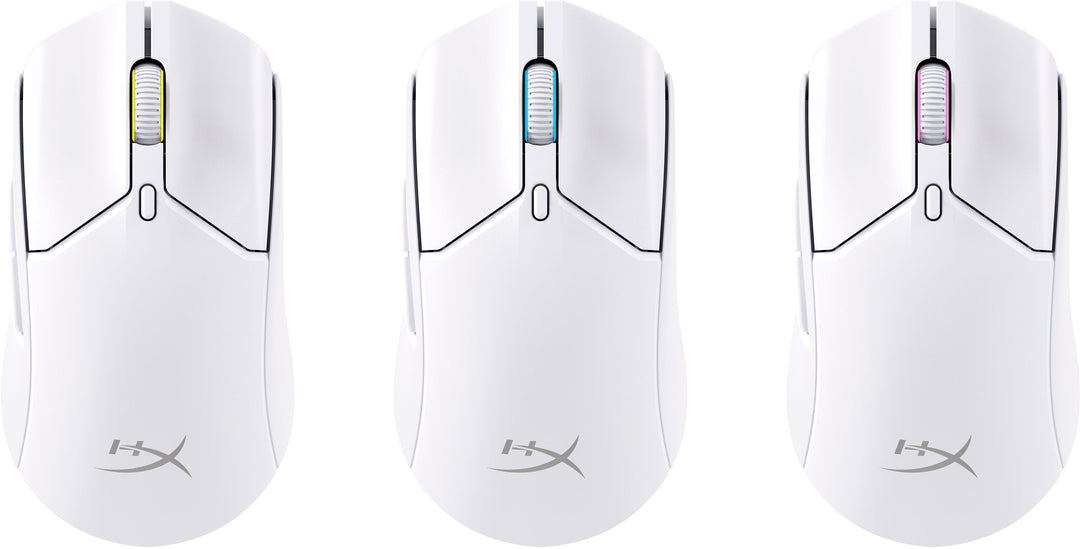 HyperX - Pulsefire Haste 2 Lightweight Wireless Optical Gaming Mouse with RGB Lighting - White_7