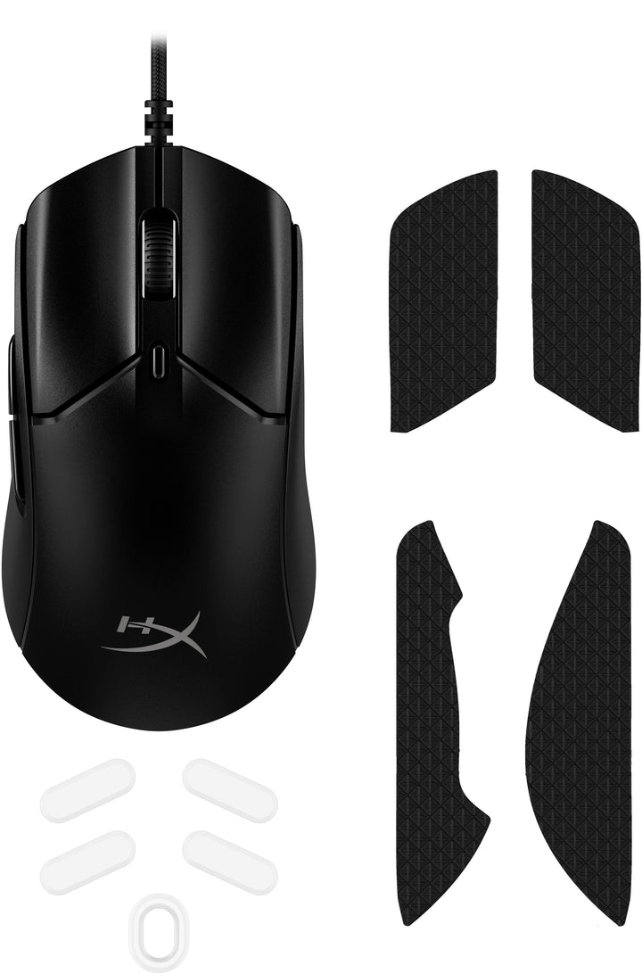 HyperX - Pulsefire Haste 2 Lightweight Wired Optical Gaming Mouse with RGB Lighting - Black_5
