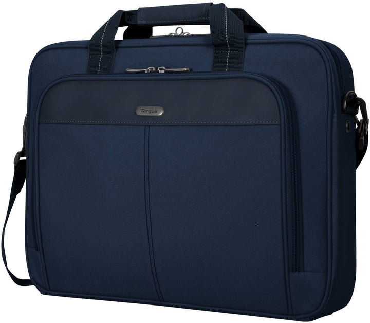 Targus - 15–16” Classic Slim Briefcase - Blue_7