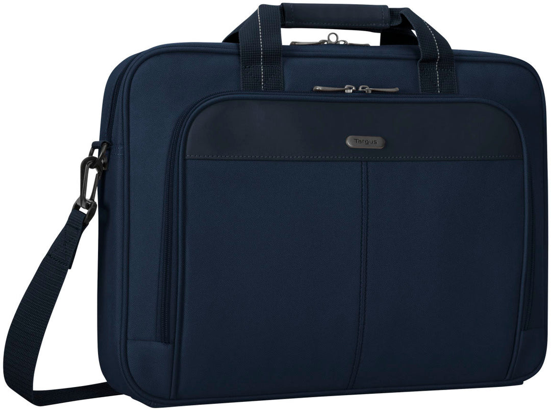 Targus - 15–16” Classic Slim Briefcase - Blue_2
