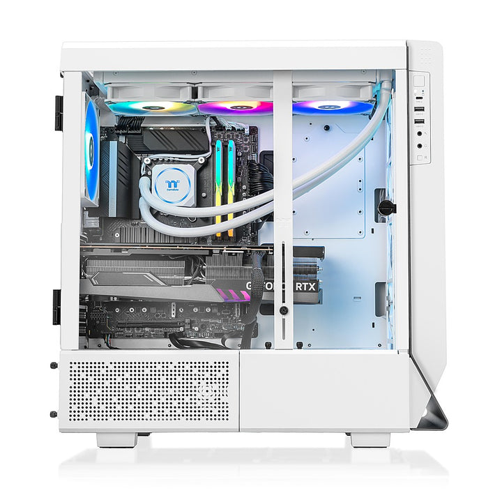 Thermaltake - Apollo i4790 Gaming Desktop - Intel Core i9-13900KF - 32GB (DDR5 RGB) Memory - NVIDIA GeForce RTX 4090-2TB NVMe M.2 SDD - White_4