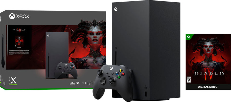 Microsoft - Xbox Series X 1TB Console - Diablo IV Bundle - Black_0