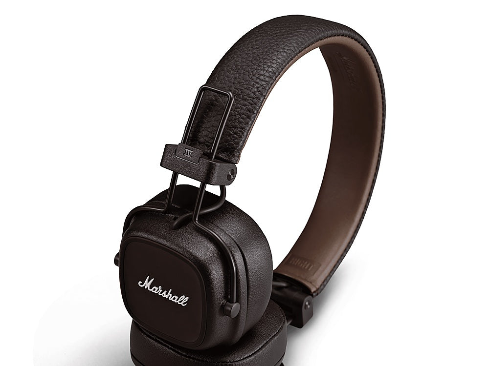 Marshall - Major IV Bluetooth  Headphone with wireless charging - Brown_1