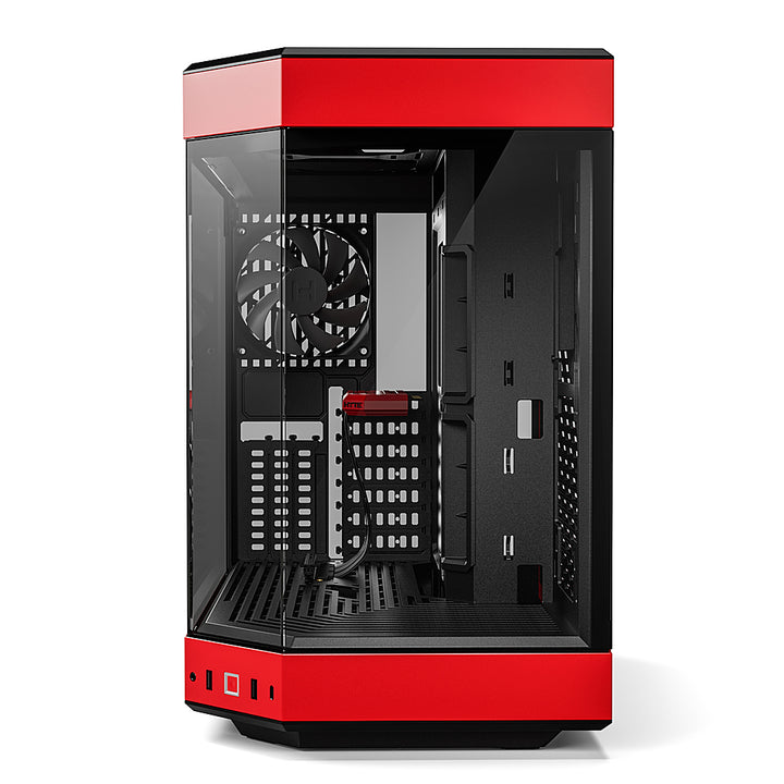 iBUYPOWER - HYTE ATX Y60 Computer Case - Red_4