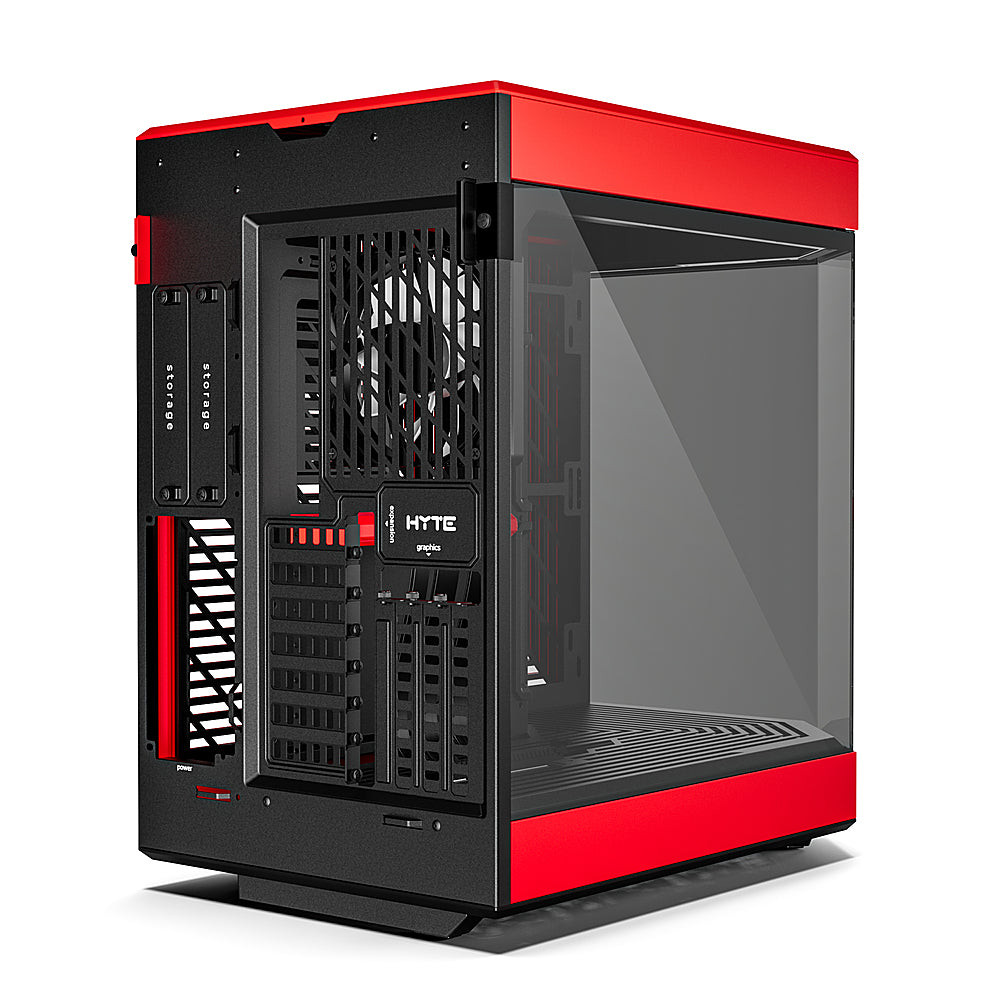 iBUYPOWER - HYTE ATX Y60 Computer Case - Red_3