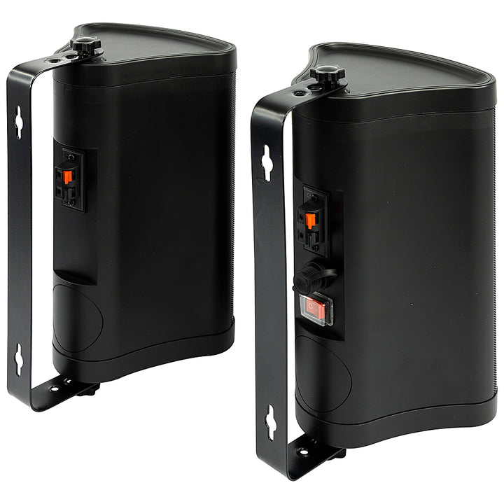 iLive Patio+ Bluetooth Indoor/Outdoor Water-Resistant Speakers (Pair) - Black_4