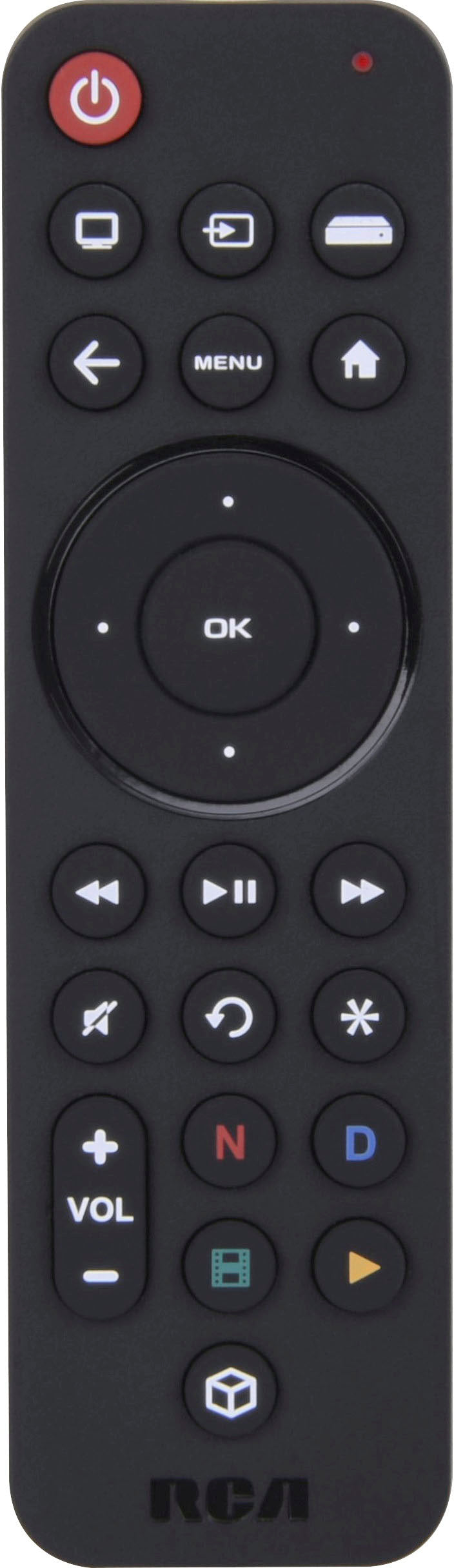 RCA - Rechargeable 3-Device Universal Remote - Black_0
