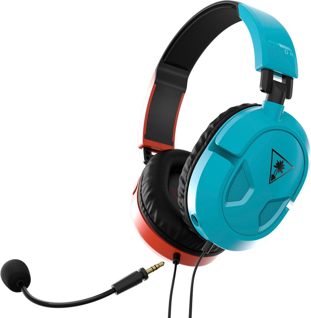 Turtle Beach - Recon 50 Wired Gaming Headset for Nintendo Switch - Red/Blue_1