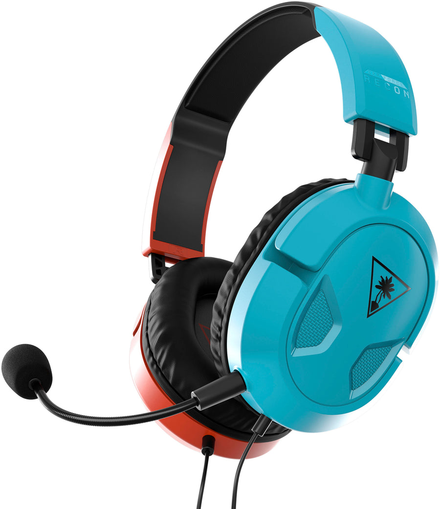 Turtle Beach - Recon 50 Wired Gaming Headset for Nintendo Switch - Red/Blue_0