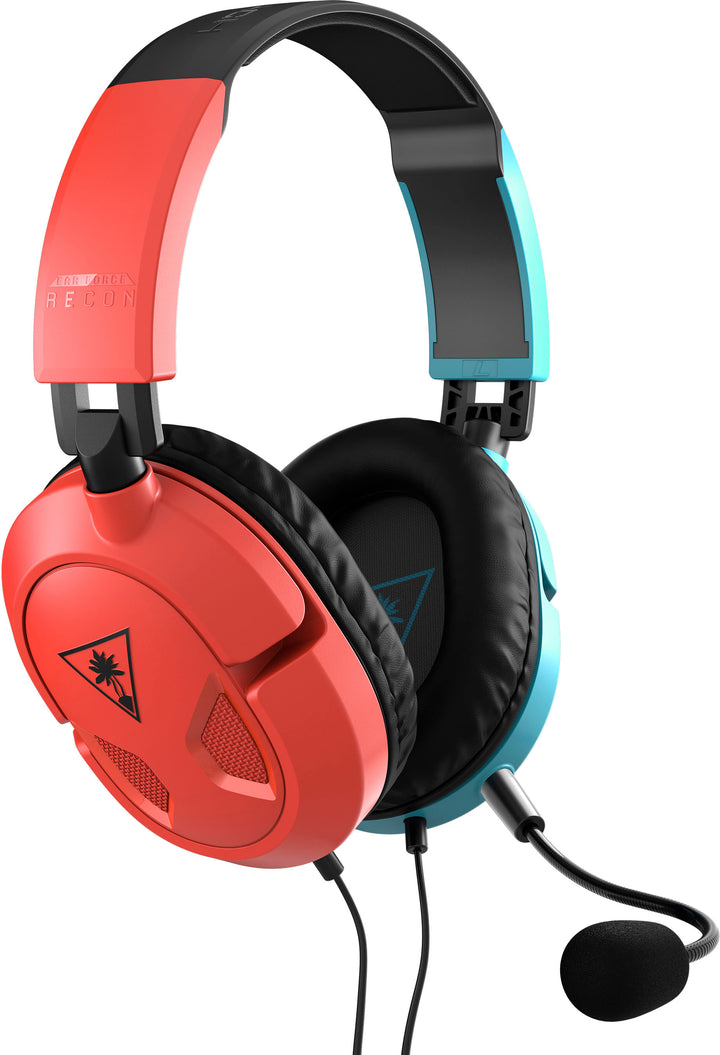 Turtle Beach - Recon 50 Wired Gaming Headset for Nintendo Switch - Red/Blue_2