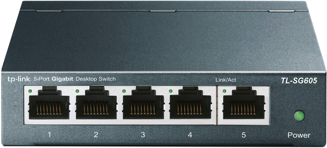 TP-Link - 5-Port 10/100/1000 Mbps Unmanaged Switch - Black_1