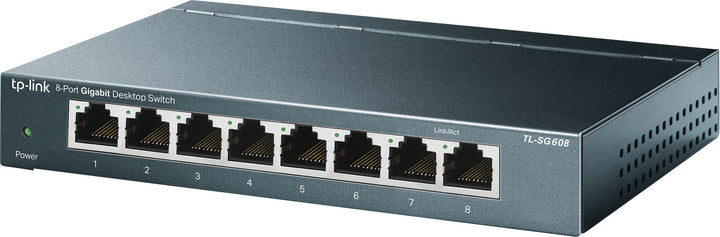 TP-Link - 8-Port 10/100/1000 Mbps Unmanaged Switch - Black_0