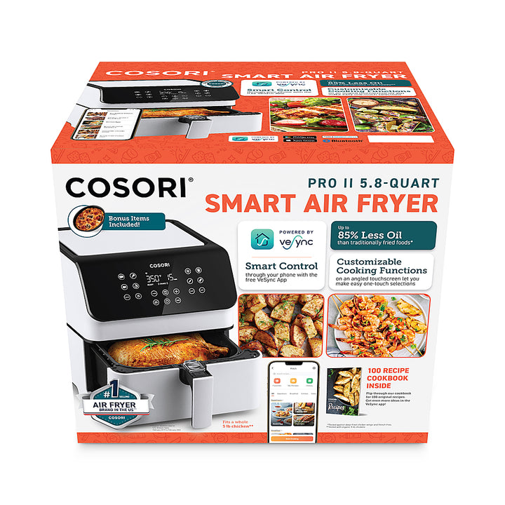 COSORI Pro II 5.8-Quart Smart Air Fryer - White_10