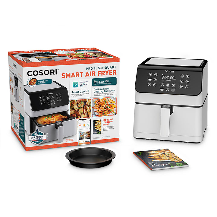 COSORI Pro II 5.8-Quart Smart Air Fryer - White_7