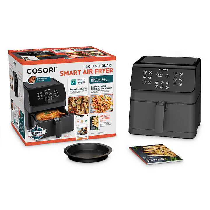 COSORI Pro II 5.8-Quart Smart Air Fryer - Dark Gray_7