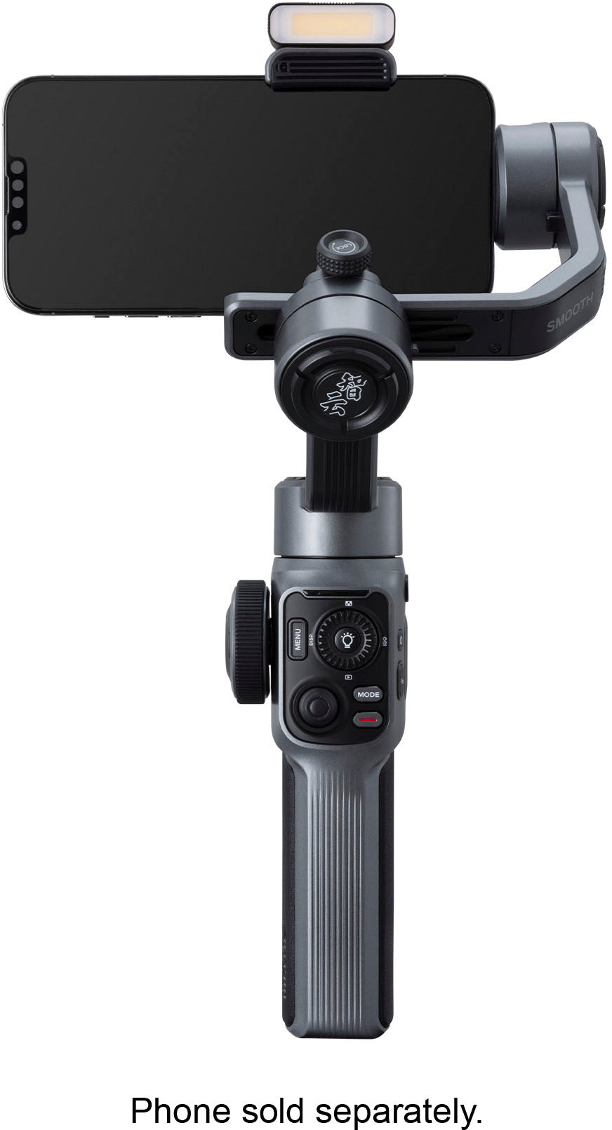 Zhiyun - Smooth 5S 3-Axis Gimbal Stabilizer Standard for Smartphones with detachable tri-pod stand - Gray_1