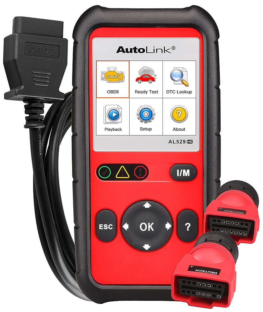 Autel - AutoLINK AL529HD Heavy Duty Vehicle Code Reader_0