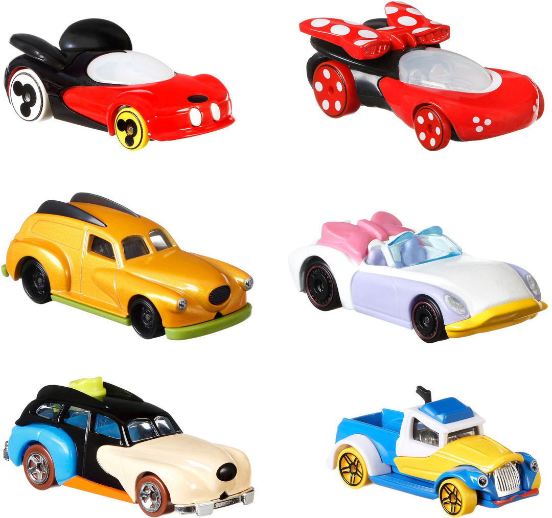 Hot Wheels Disney 100th Anniversary Character Car Diorama 6-Pack_1