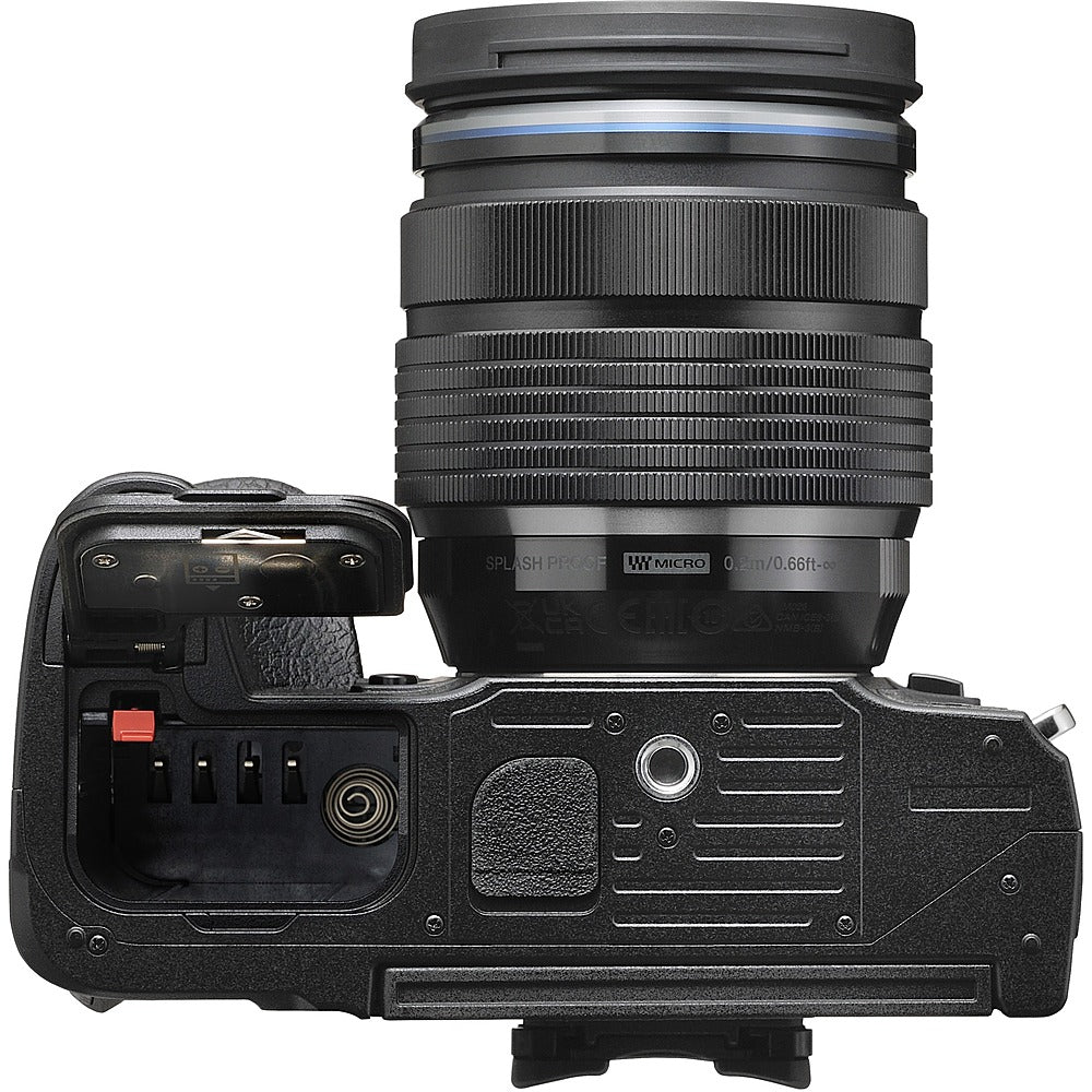 Olympus - OM SYSTEM OM-1 4K Video Mirrorless Camera with Lens - Black_15